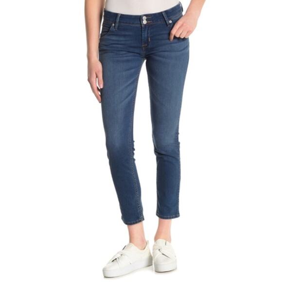 Hudson Jeans Crop Collin Skinny Jeans - Picture 1 of 8